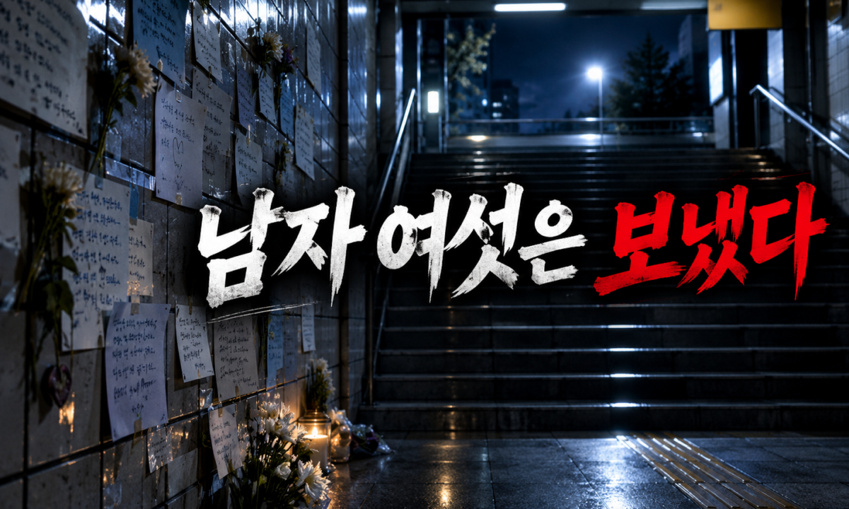 2016 강남역 살인사건, 남성 여섯은 보내고 여성만 노린 이