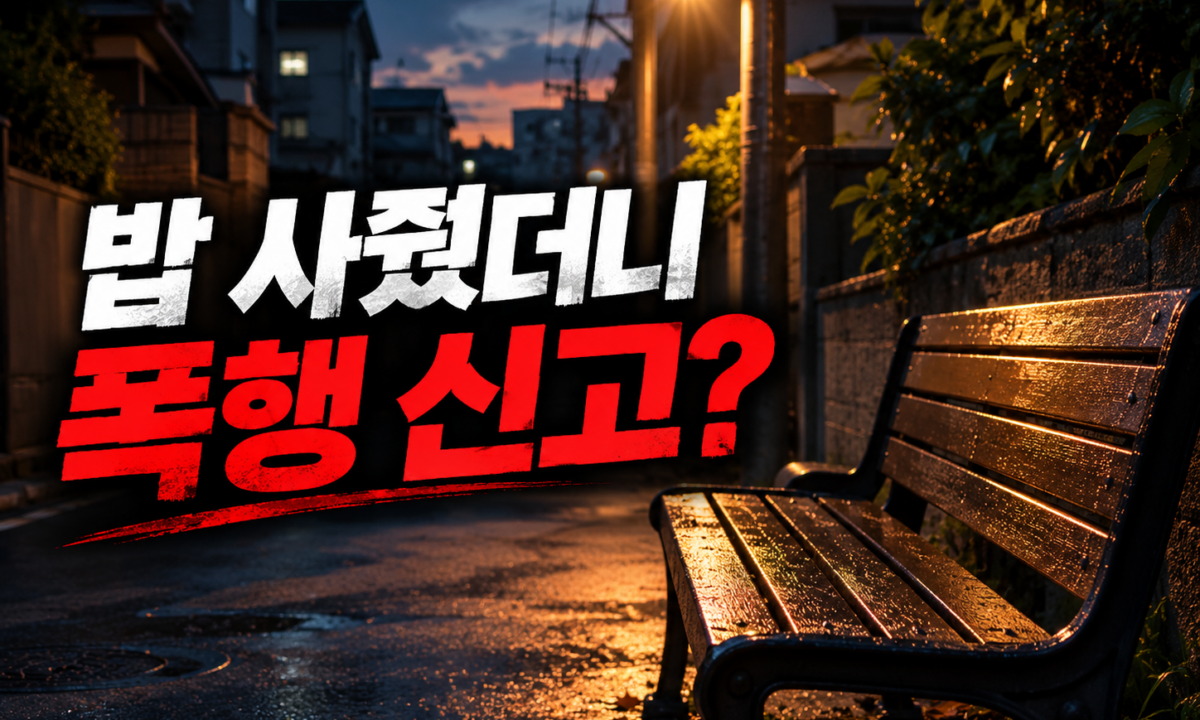 궁금한 이야기 Y 777회, 밥 사주자 폭행범으로 신고한 청년