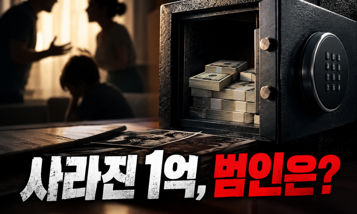 탐정들의 영업비밀 예고, 금고 속 1억과 며느리를 향한 의심