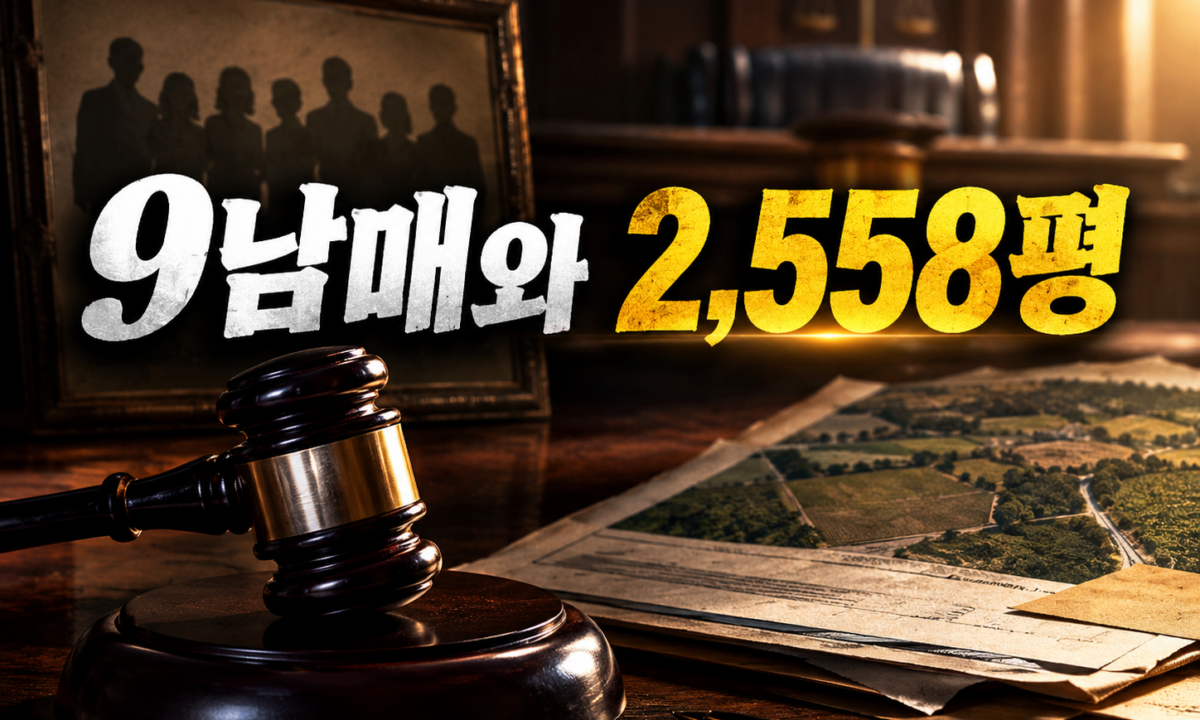 PD수첩 상속 전쟁 예고, 9남매가 2,558평 땅을 두고 법